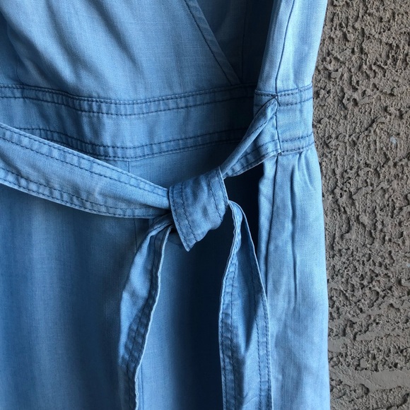 BB DAKOTA ✨NWOT✨ Tencel Chambray Deann Romper - Picture 6 of 7